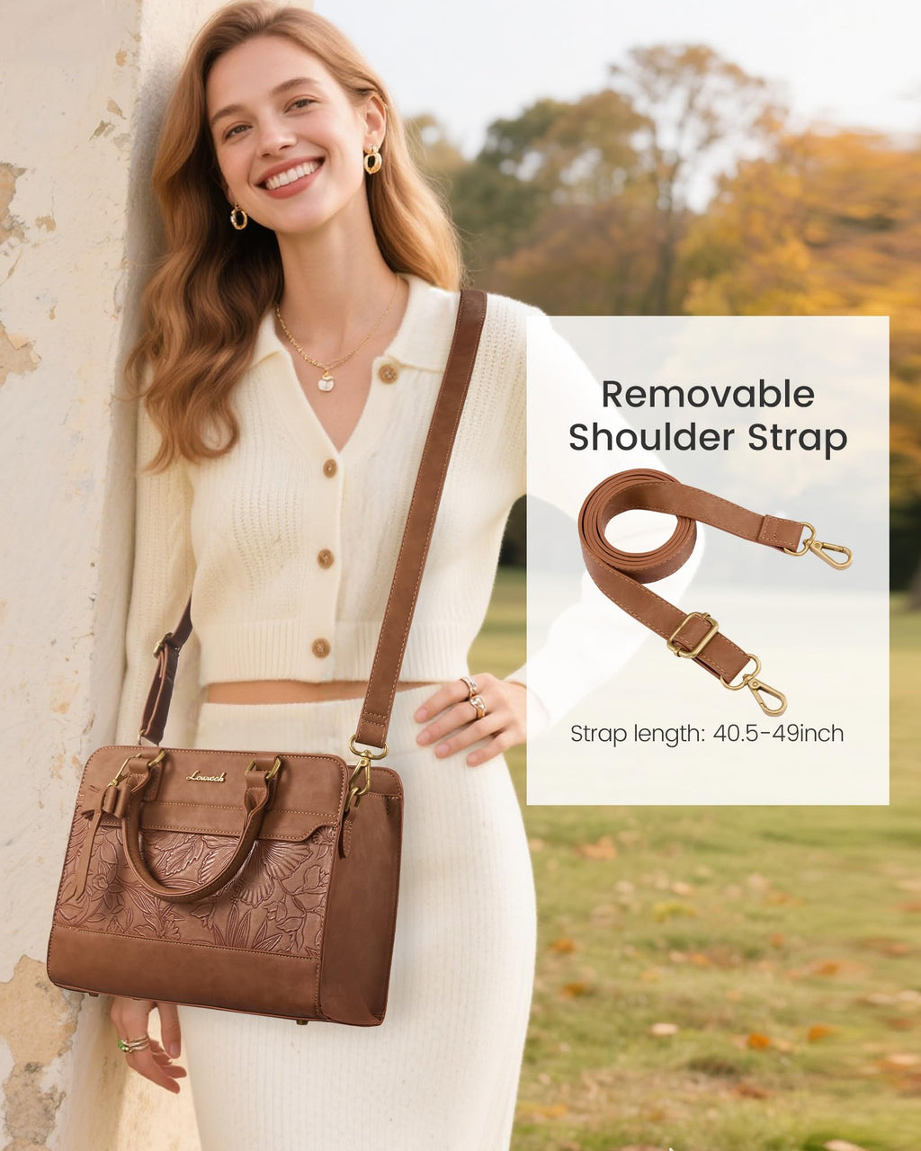 Leather Tote Purse and Handbags P7983
