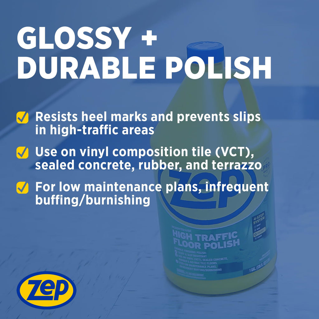 1 Gallon Floor Polish Case of 2 X891610