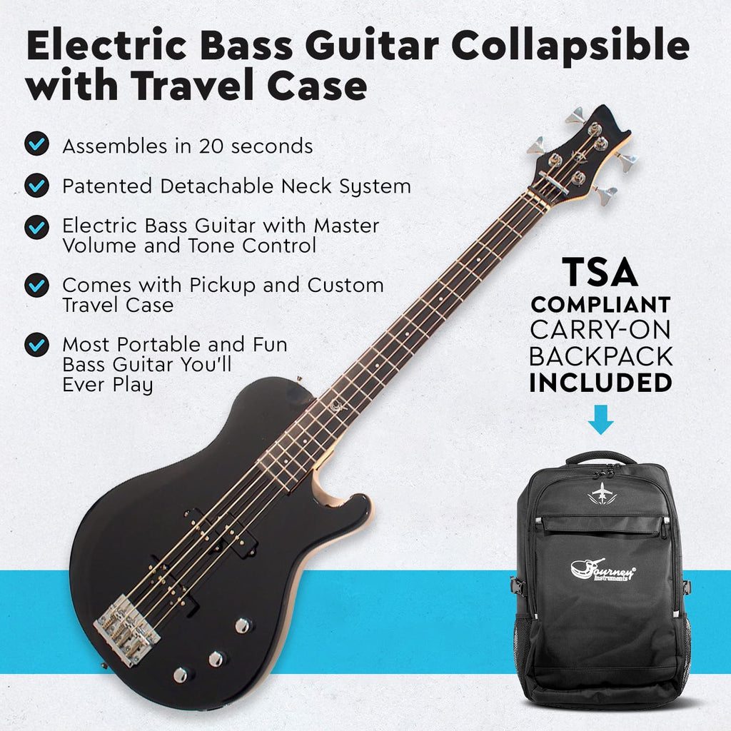 Collapsible Folding Electric Travel Guitar E341