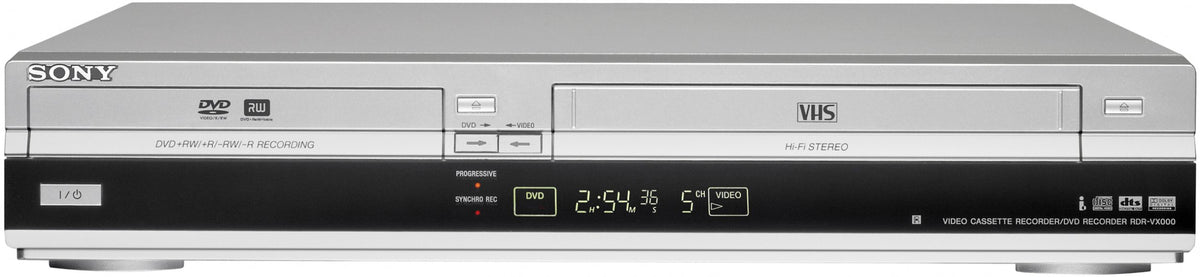 DVD Recorder & VHS Combo Player J986528