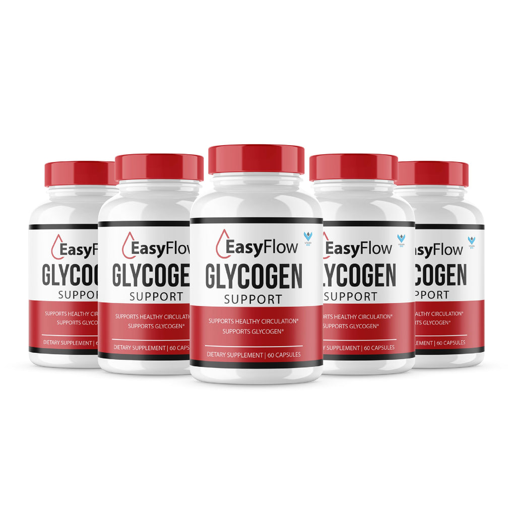 5 Pack 300 Capsules Glycogen Support Supplement M49398