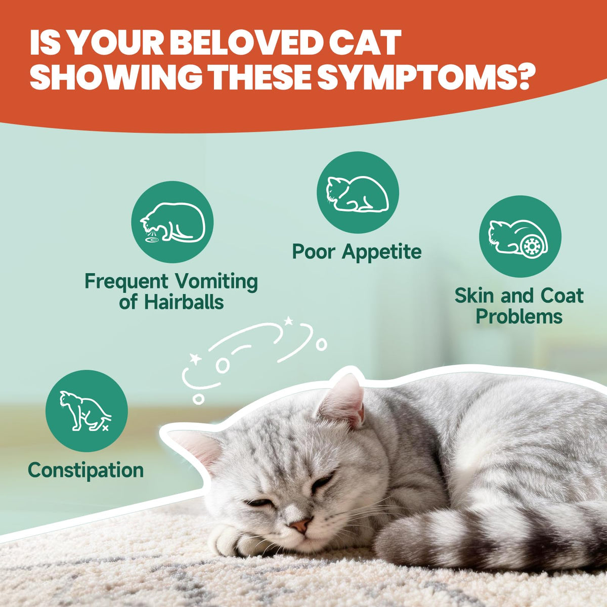 Hairball Treatment for Cats 120ML G33543