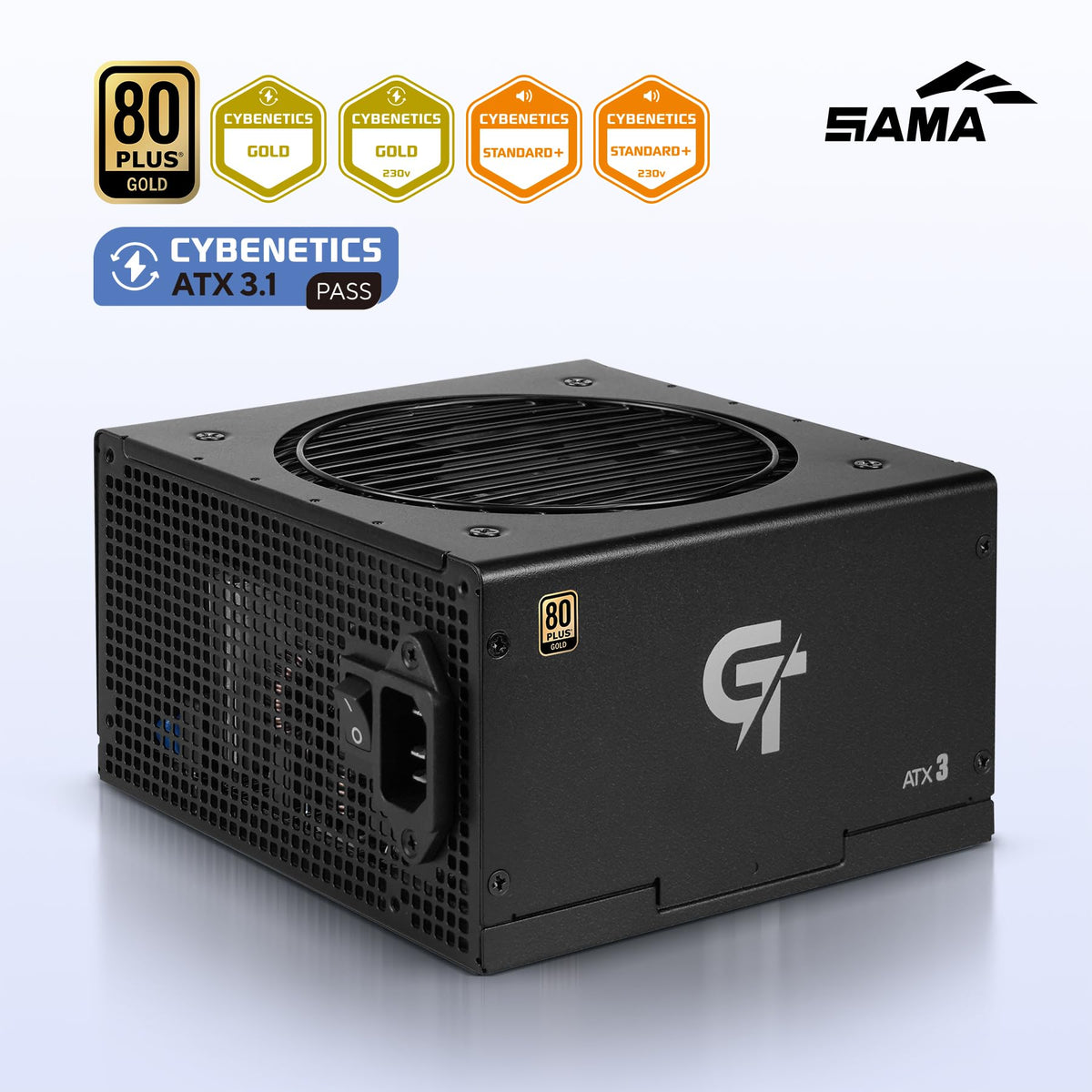 750W Fully Modular ATX 3.1 Power Supply Black Q276230