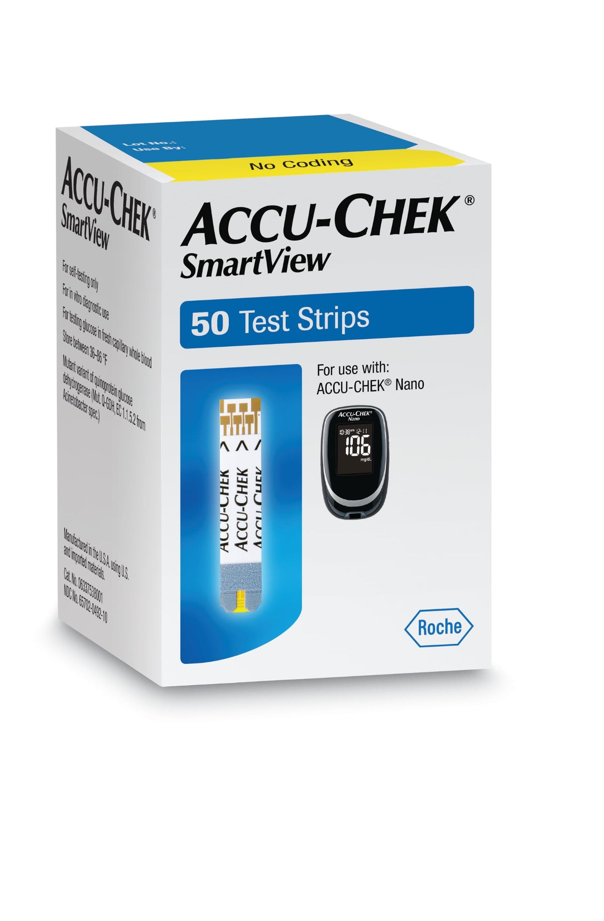 Blood Glucose Test Strips Pack of 50 H10996