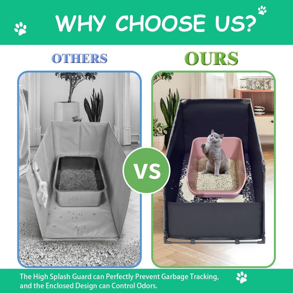 Large Cat Litter Box Enclosure E91581