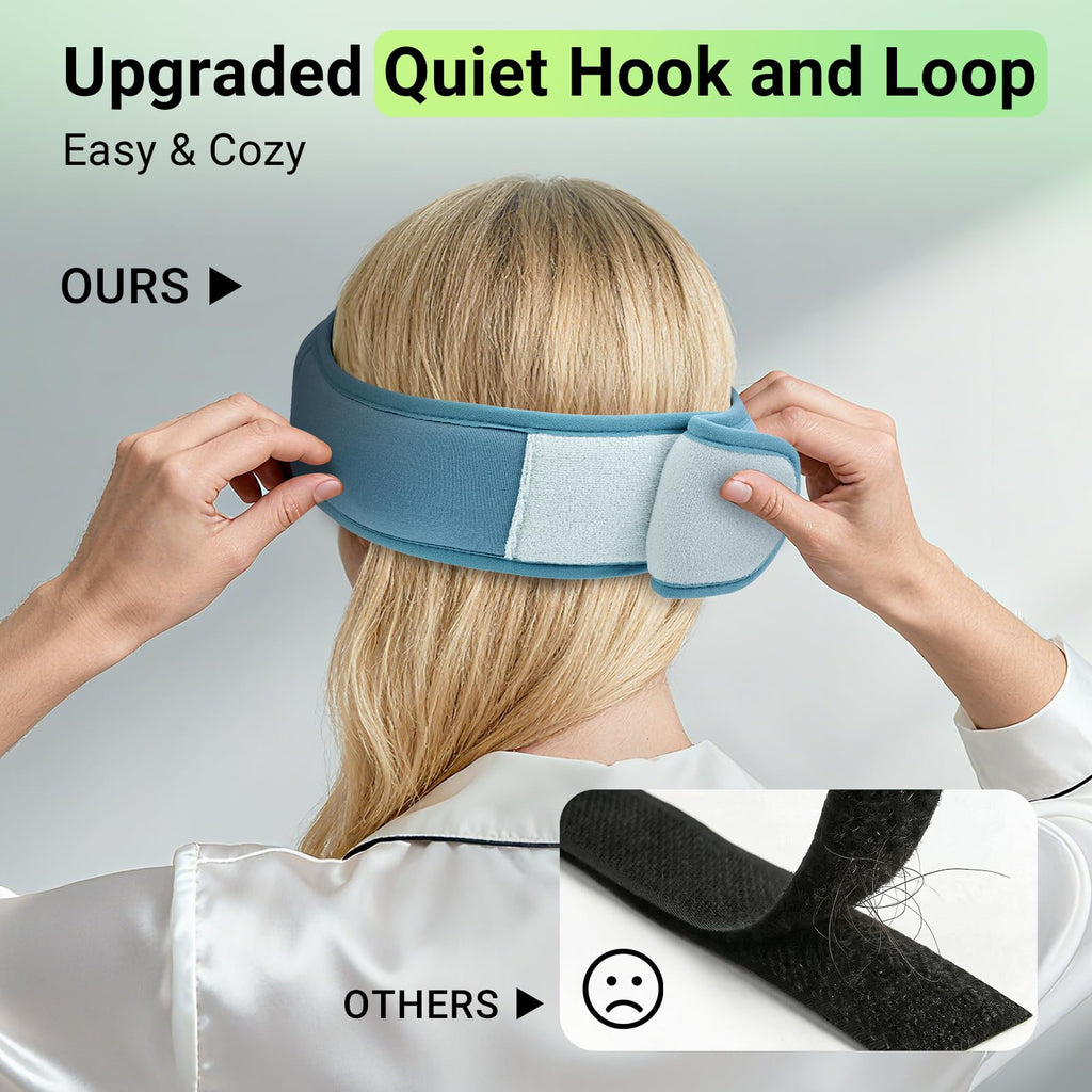 Bamboo Cotton Sleep Mask with Bluetooth Headphone U17639