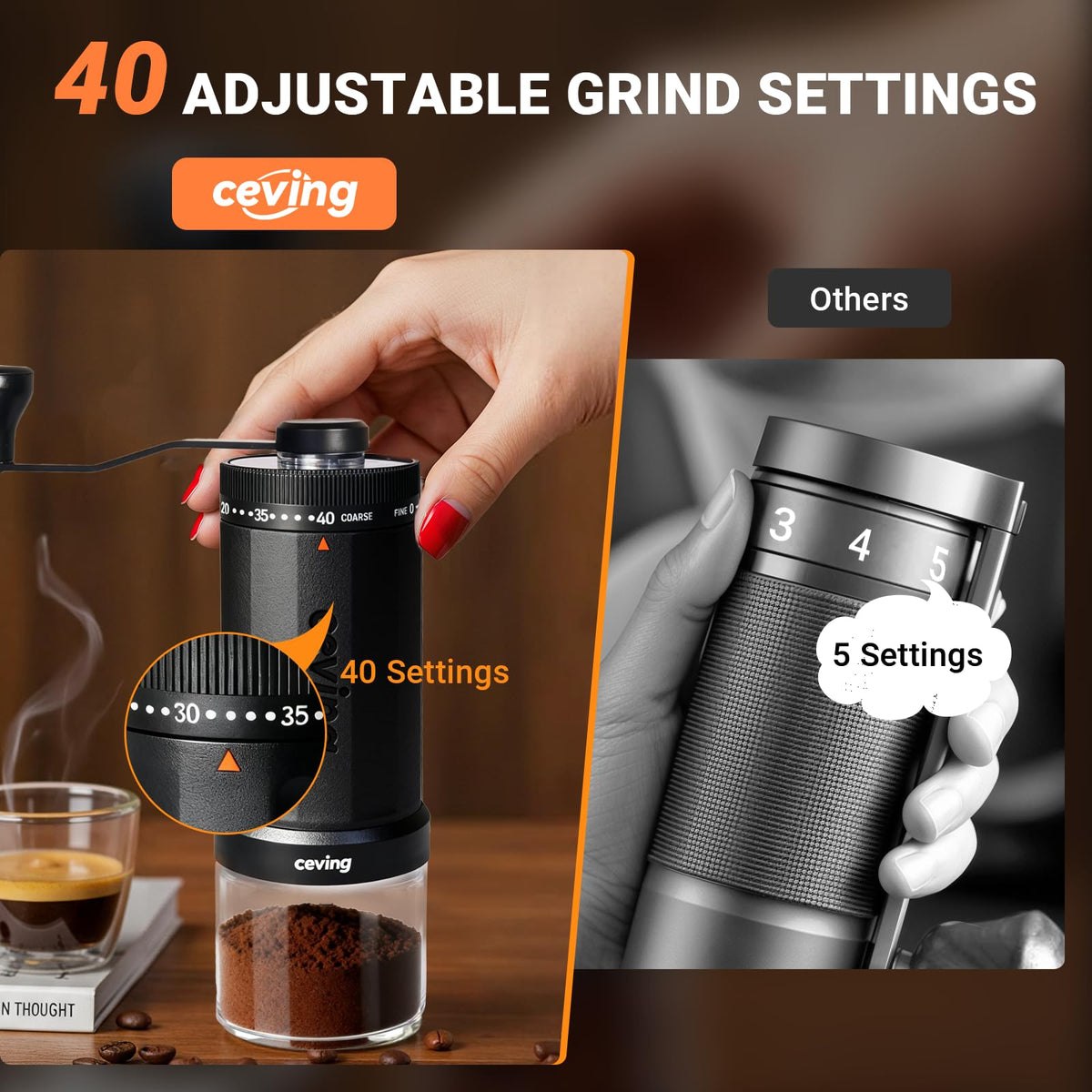 60g Manual Coffee Grinder L477