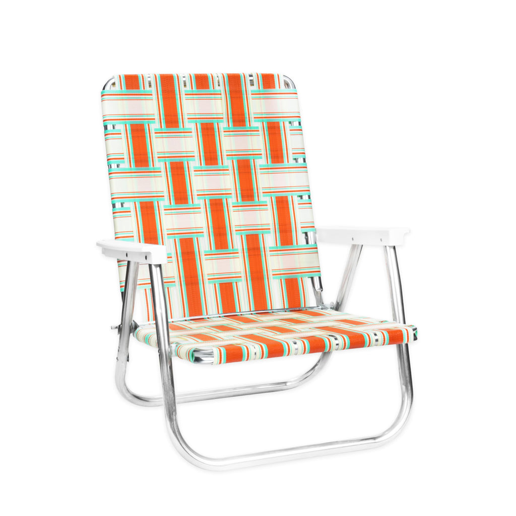 Folding Aluminum High Back Lawn Chair I516933
