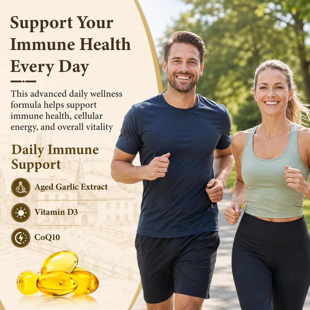 Aged Garlic Extract Capsules, 180 Softgels K17524