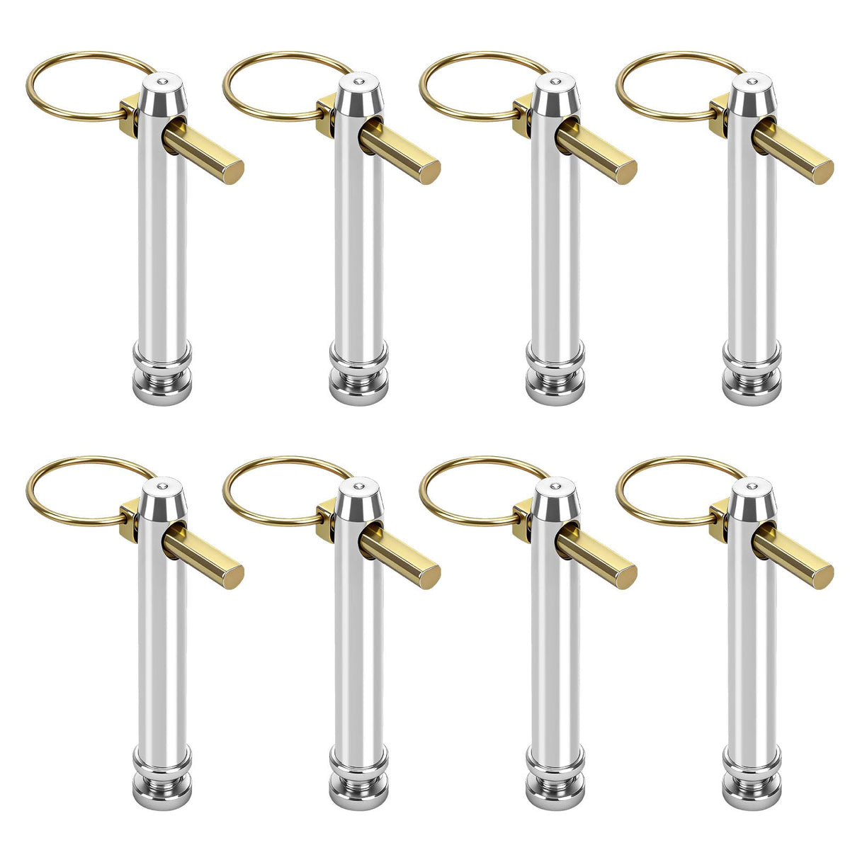8 Pcs 3/4 in. Hitch Pin Accessories for Category 1 Tractors C958