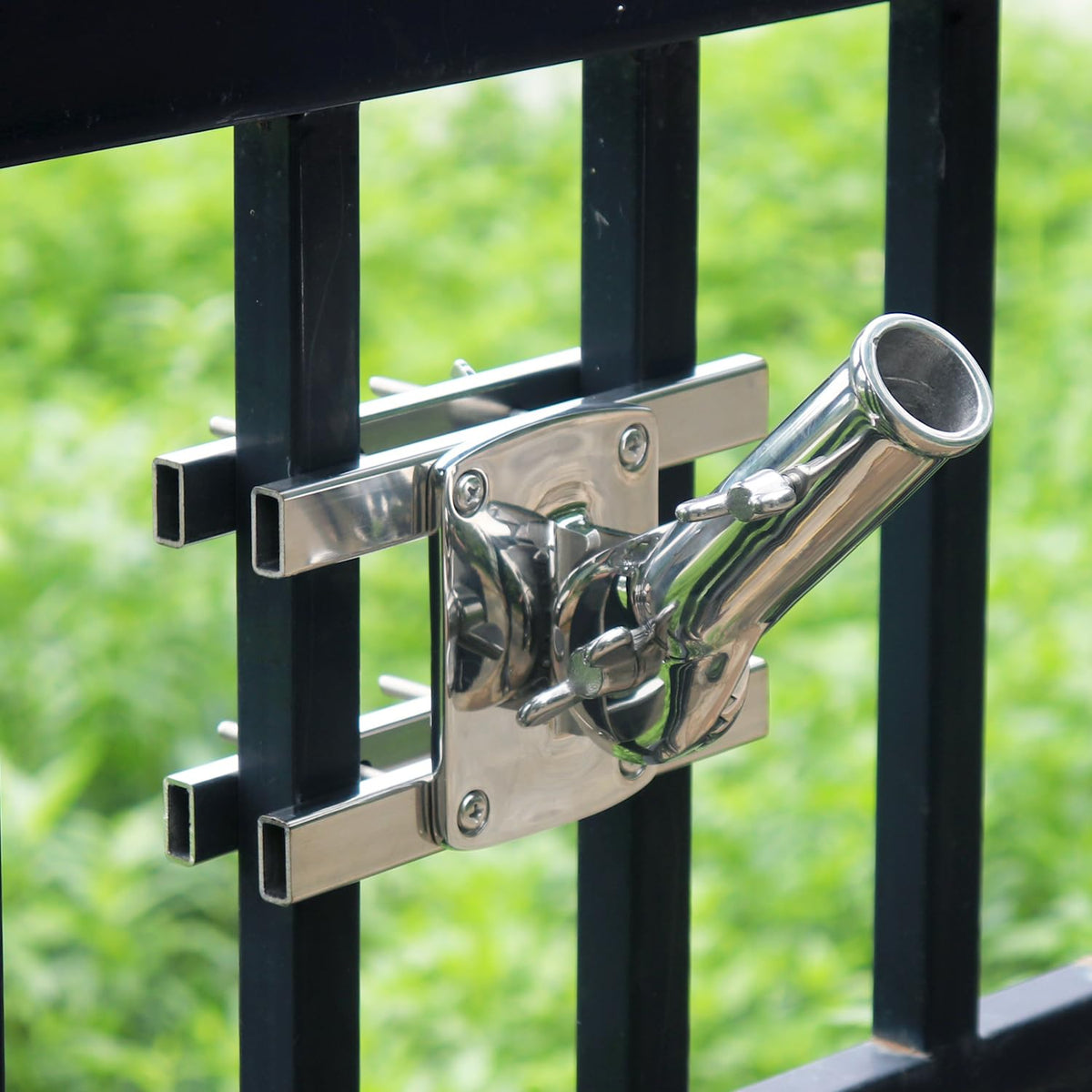 316 Stainless Steel Flagpole Holder for 1-Inch Flagpoles G54420