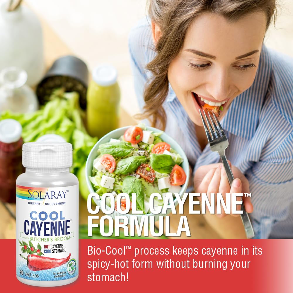 Cool Cayenne Pepper 40,000 HU 90 VegCaps Q1157