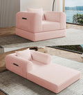 2 in 1 Convertible Sleeper Chair Folding Sofa Bed O836229