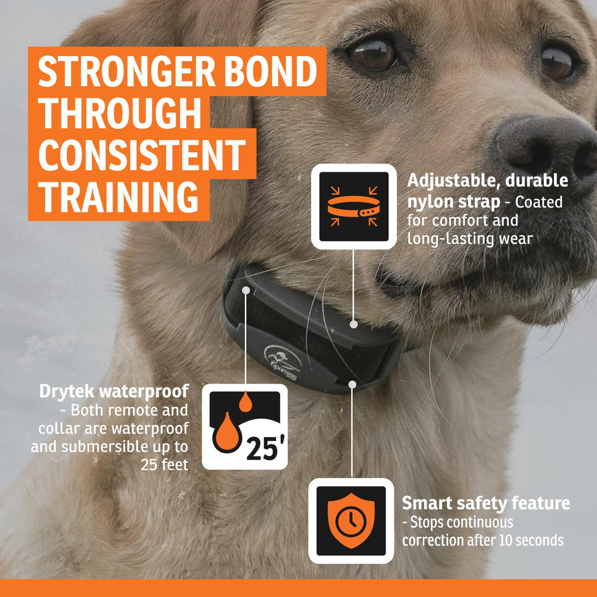 Add-A-Dog Waterproof Collar D8501