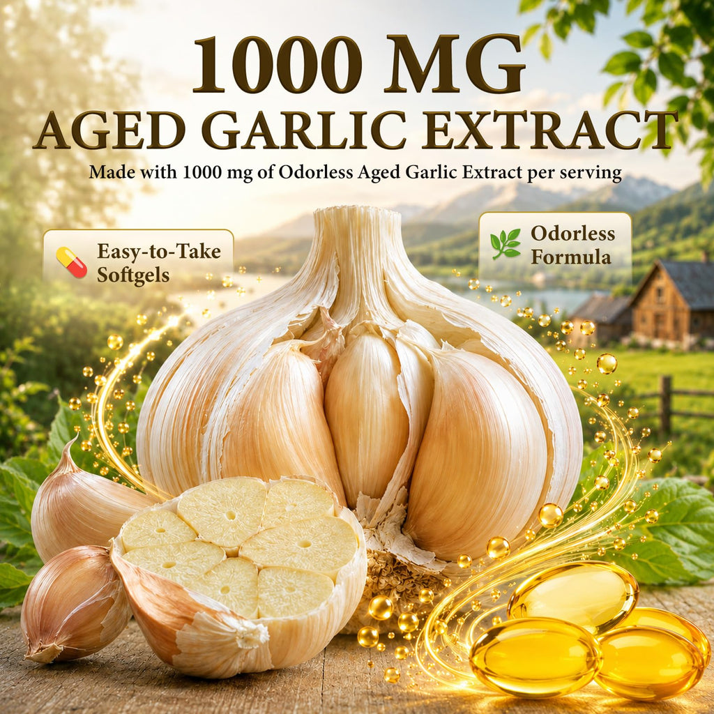 Aged Garlic Extract Capsules, 180 Softgels K17524