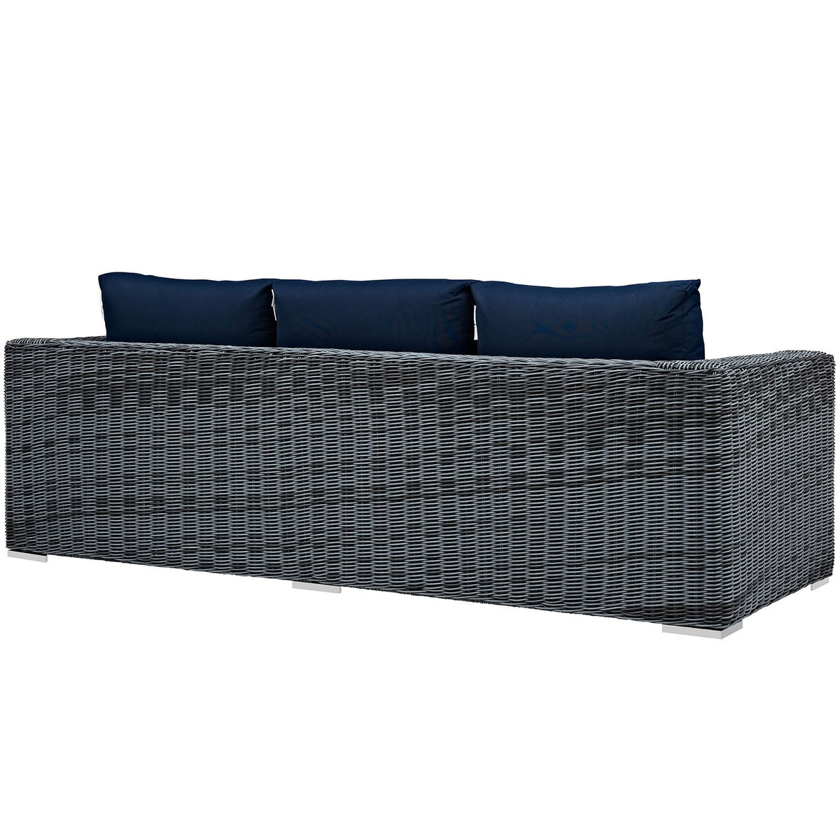 Wicker Rattan Outdoor Patio Sofa Q223695