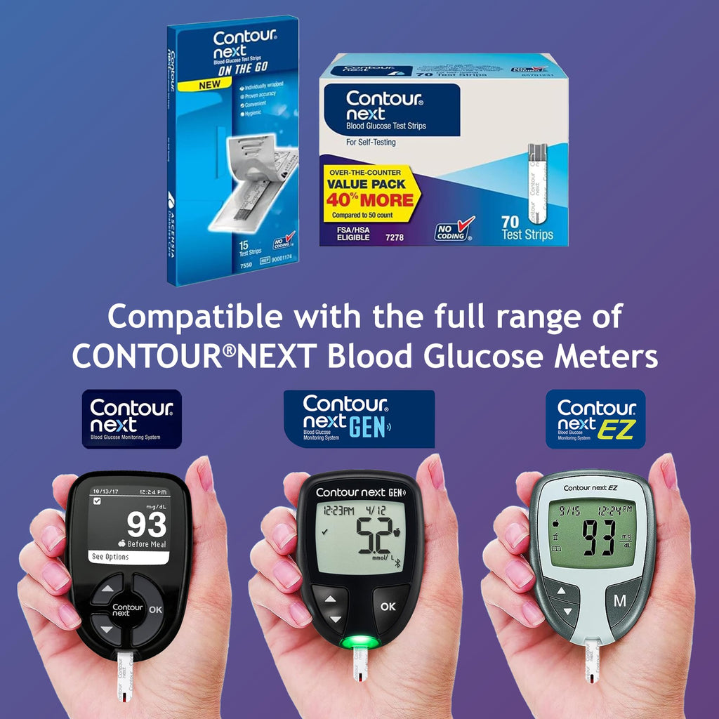 Blood Glucose Test Strips 85 Count K76525
