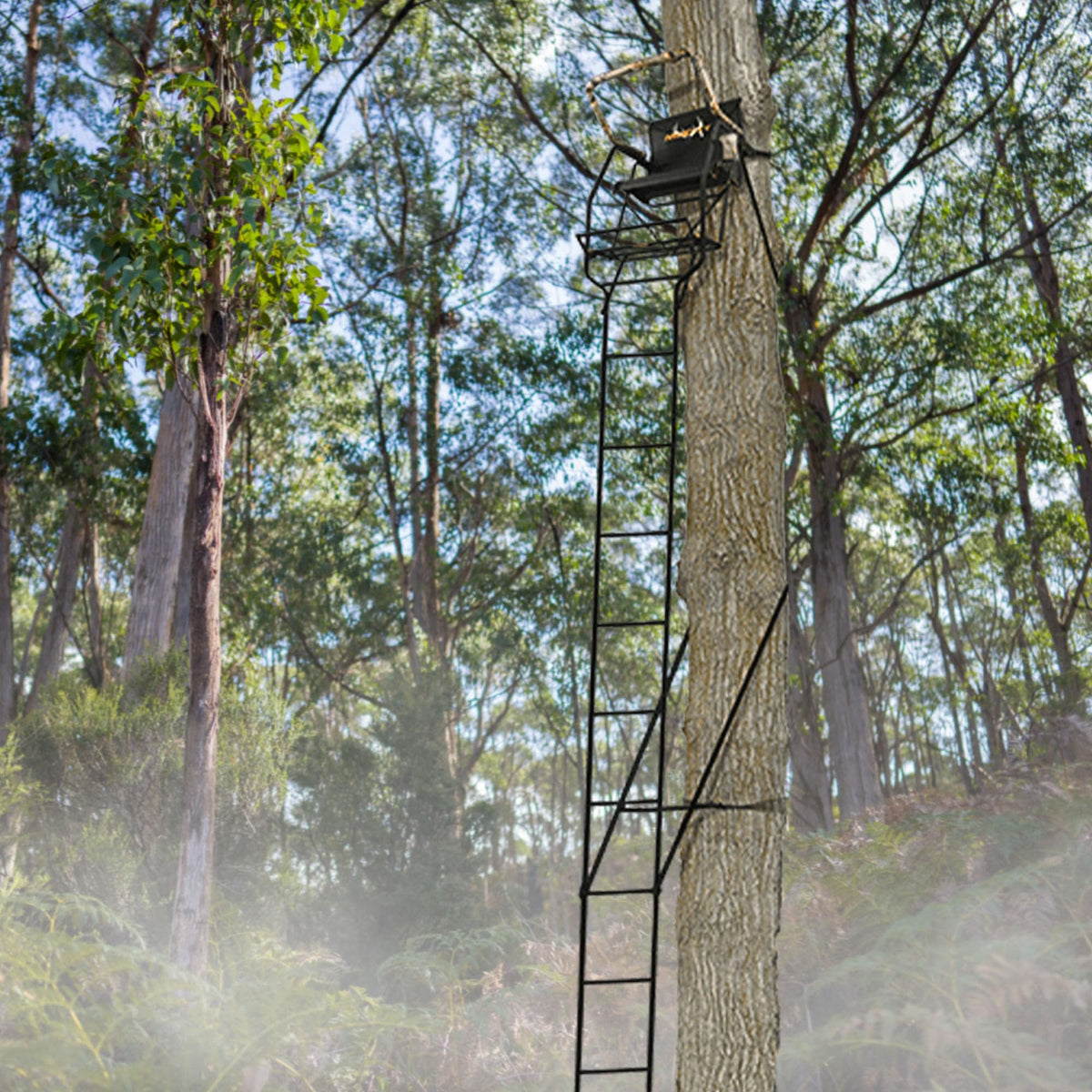 1 Person 21 Foot Climbing Tree Stand with Lumbar Seat J319