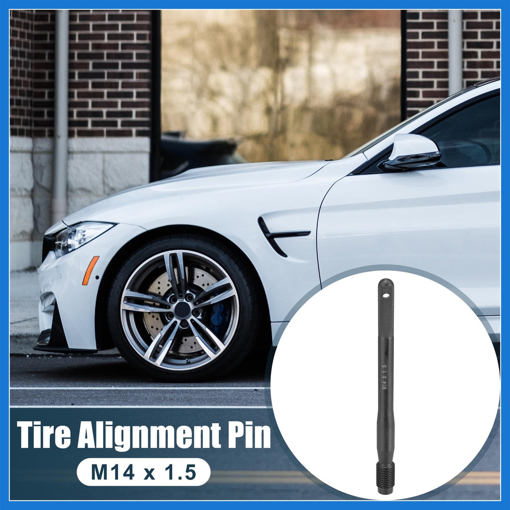 Black Carbon Steel Wheel Hangers Alignment Pin M14x1.5 K39415