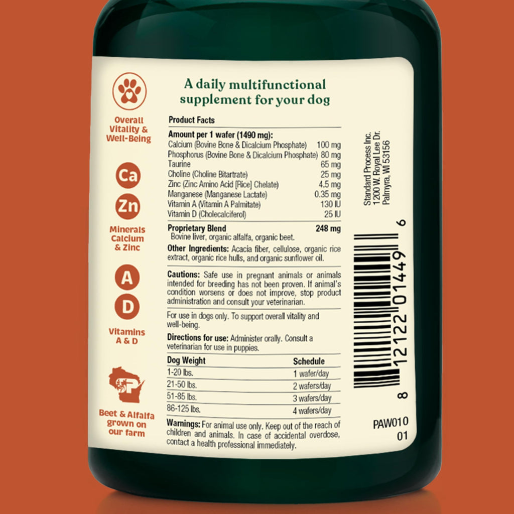 Pet Health Bundle - Dental & Multifunctional Support for Dogs - 165 g Powder & 90 Wafers X3384
