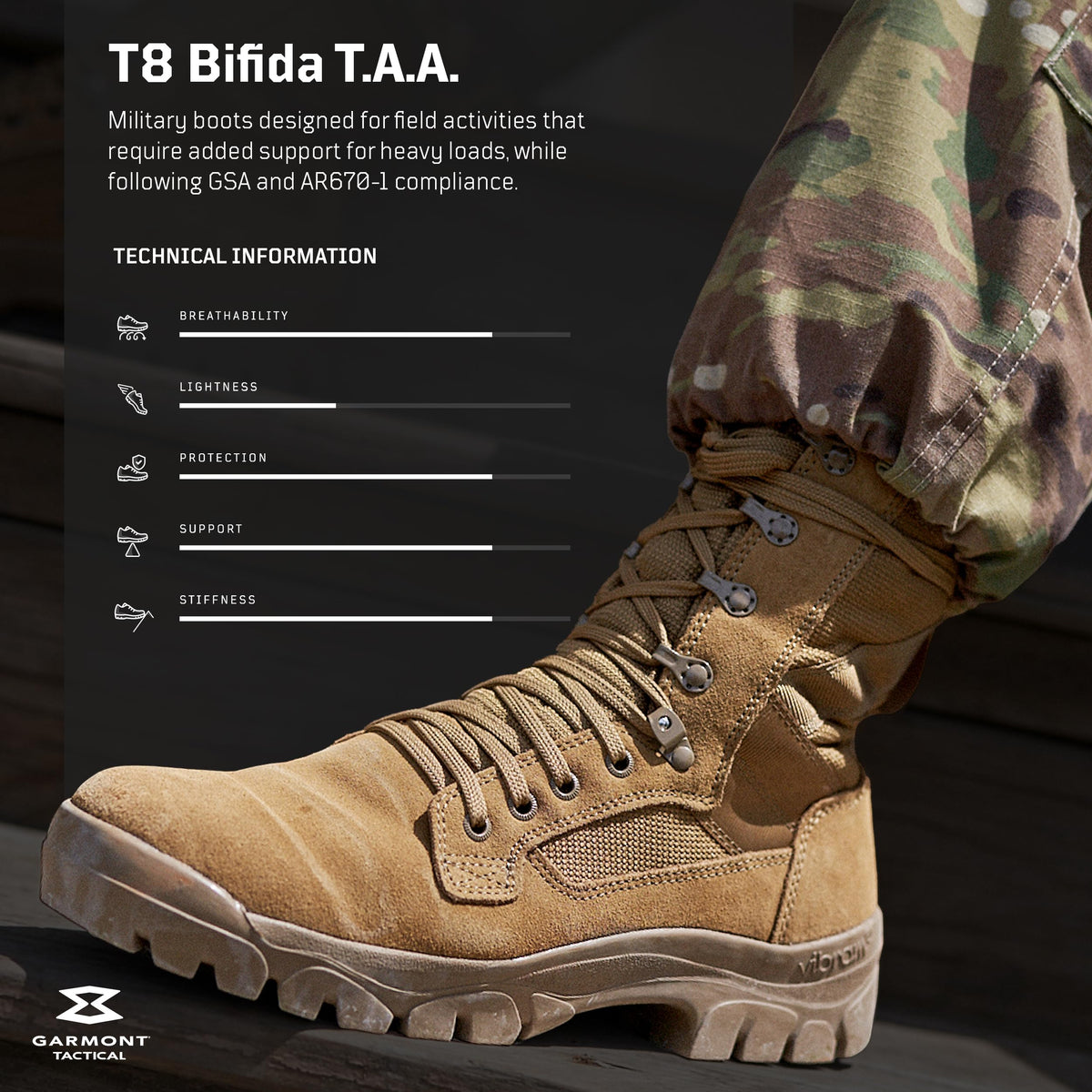 Suede Combat Boots M27102