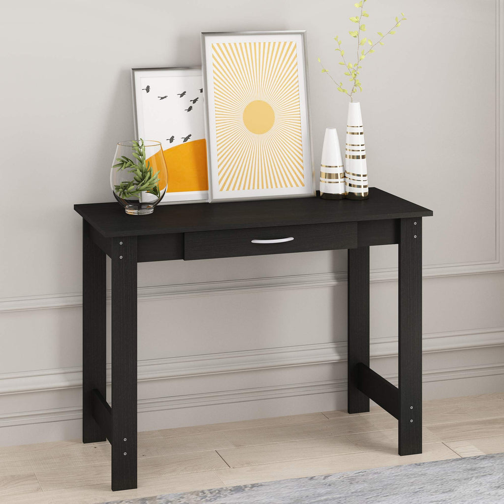 Black Writing Desk with Drawer Y8197