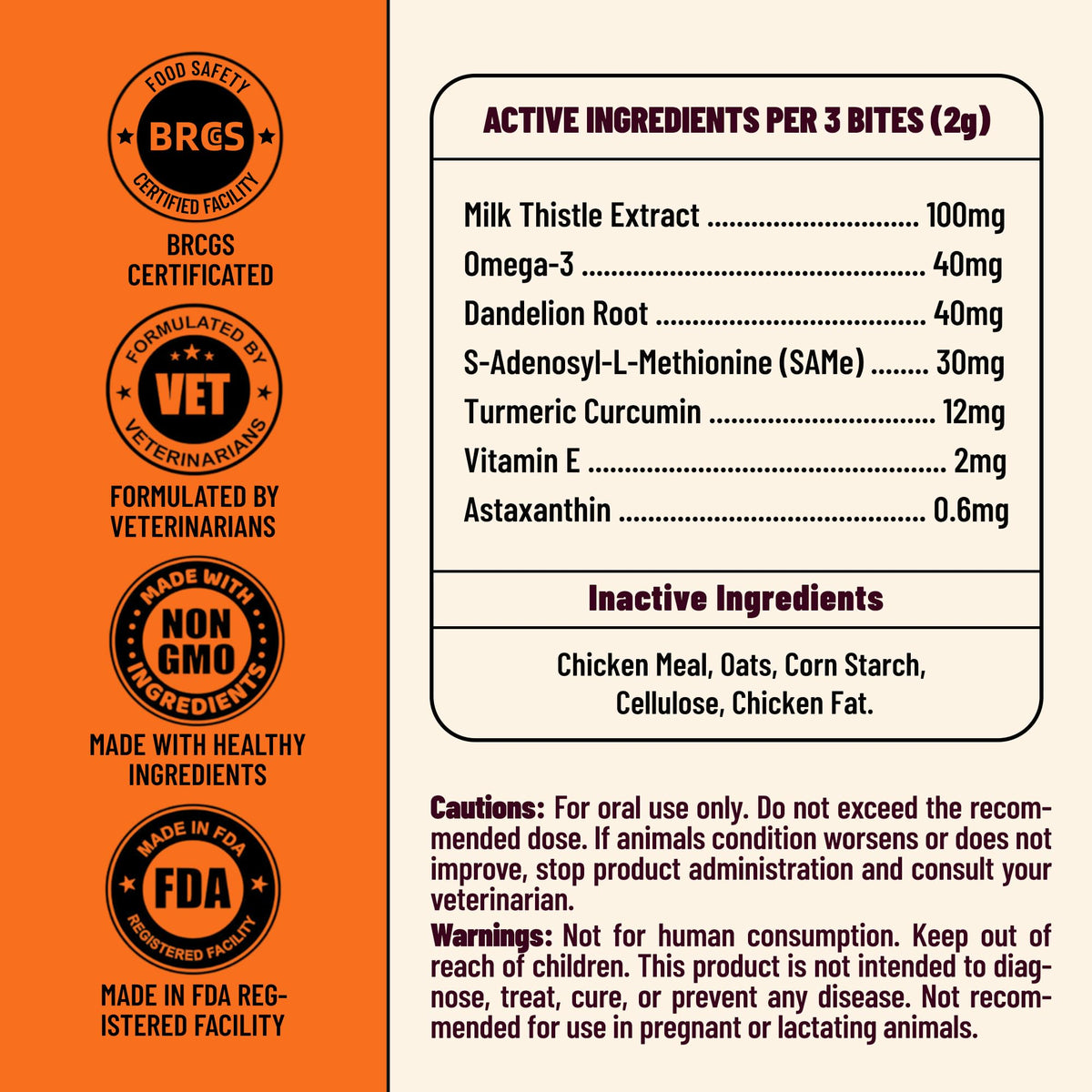 Milk Thistle Supplement 330 Chews Z719