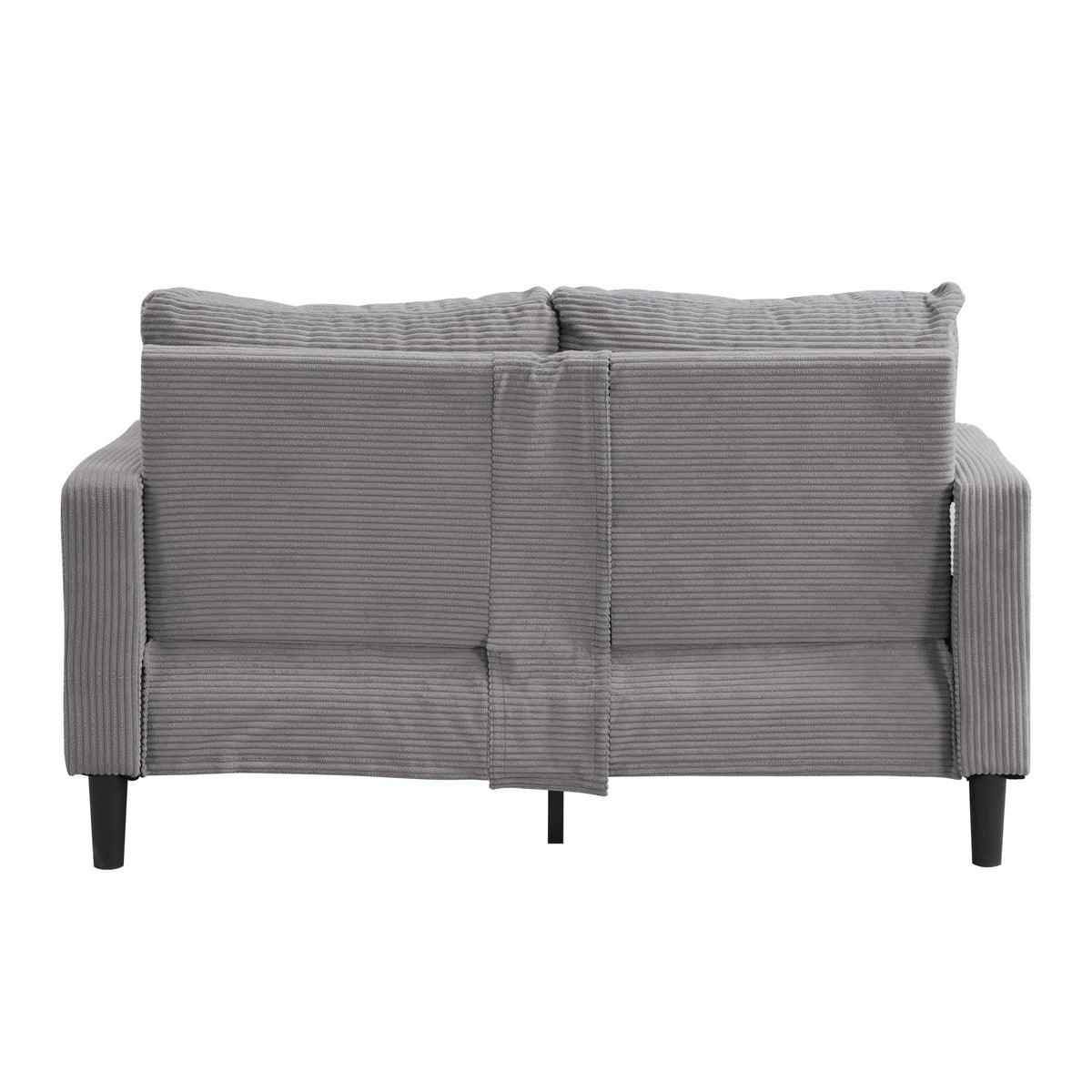 Light Gray Upholstered Loveseat Sofa X885