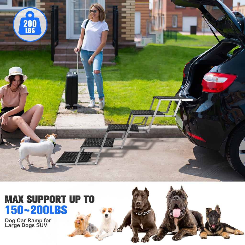 Foldable Dog Stairs for Car B353449