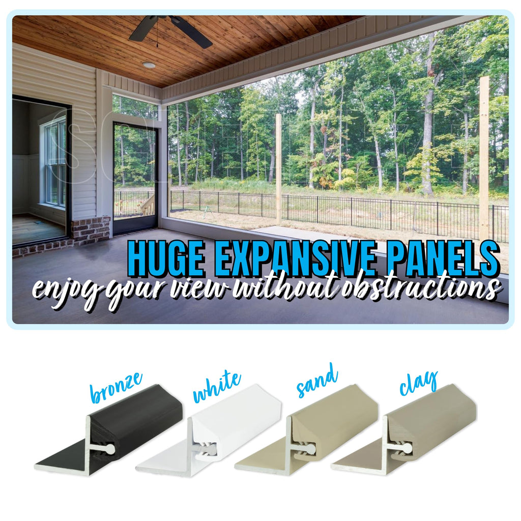 Screened in Porch Kit 96-in 5 PK Clay P24986