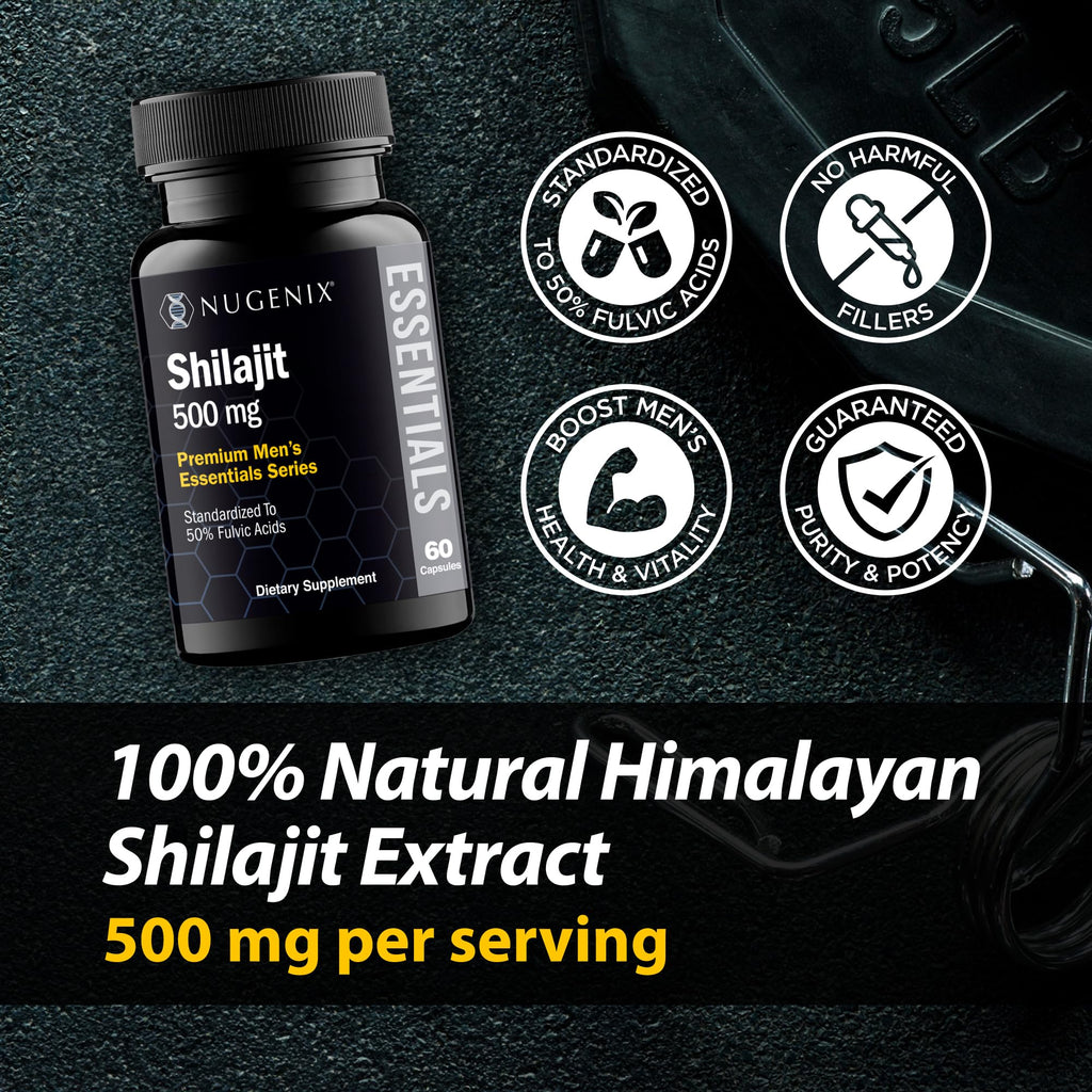 Shilajit 500mg 60 Capsules U8011