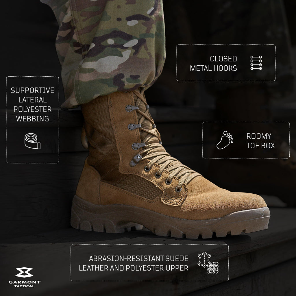 Suede Combat Boots M27102