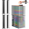 4 Pack Wall Mount Metal DVD Shelf S8439