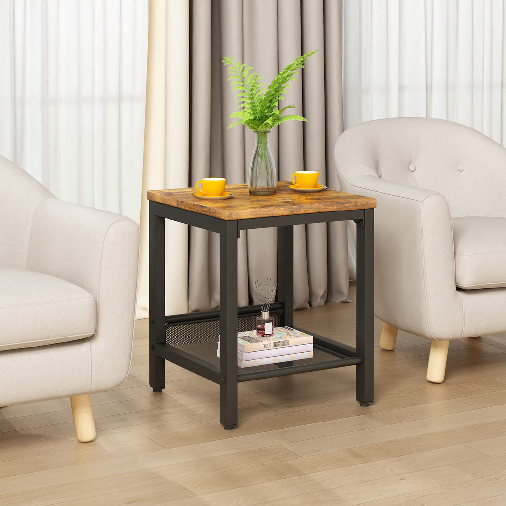 3 Pieces Coffee Table Set with 2 End Side Tables C83491