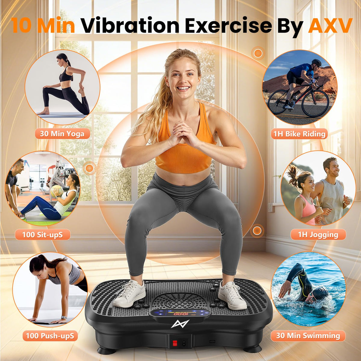 Vibration Plate Exercise Machine B38265