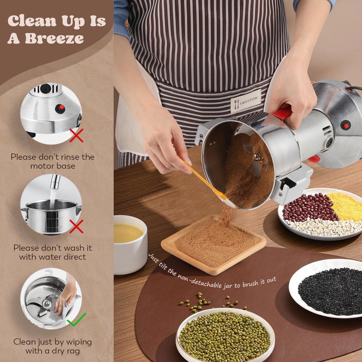 Electric Grain Mill Grinder 150g G28070