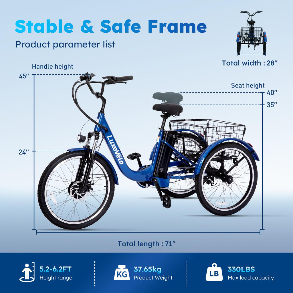Electric Tricycle for Adults B216306