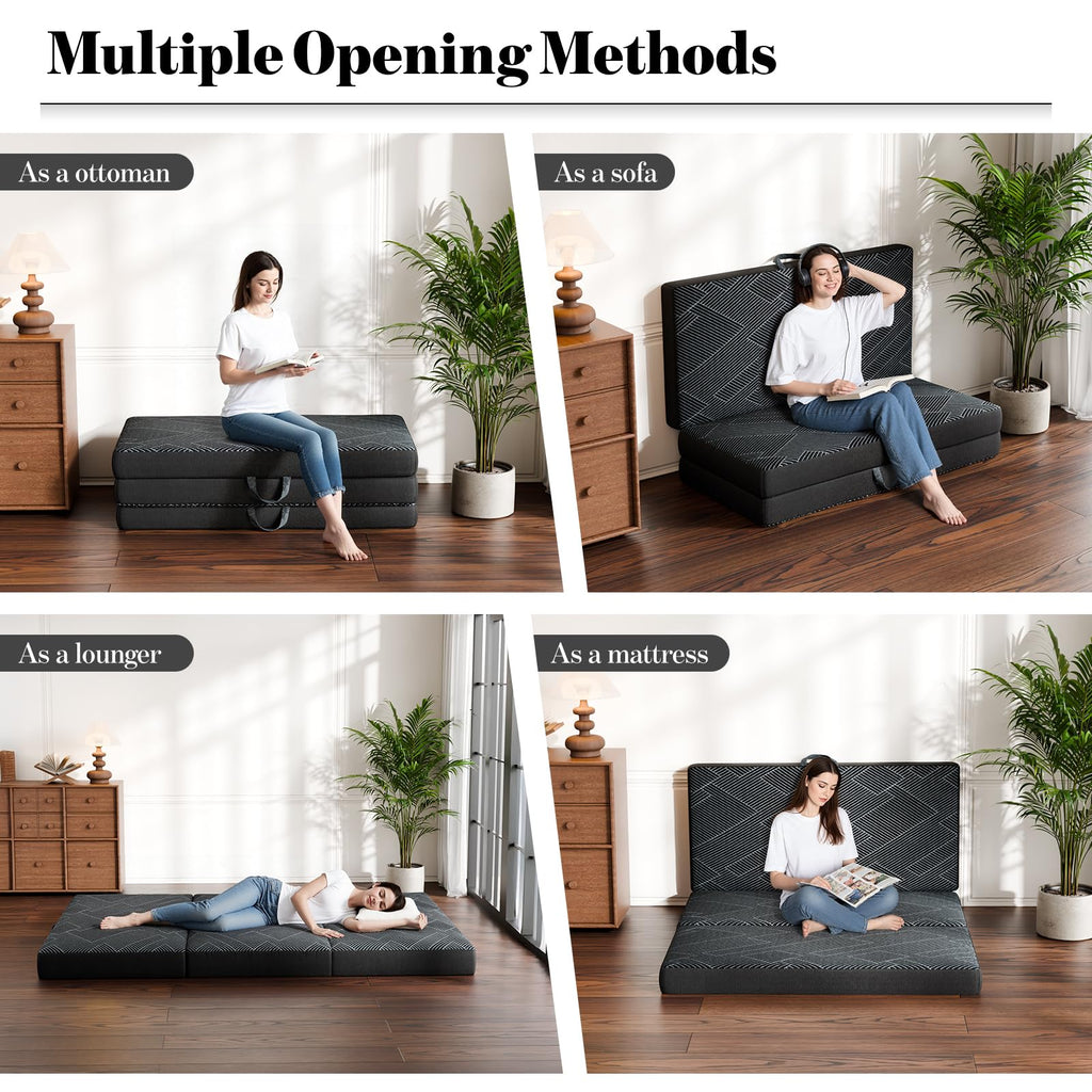 Folding Mattress Twin Size 6 Inch D96474