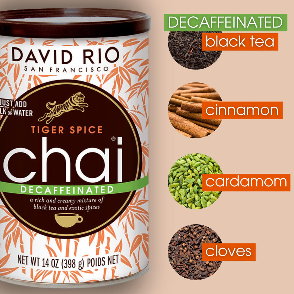 Decaffeinated Chai Tea Latte Mix, 14 Oz Z7131