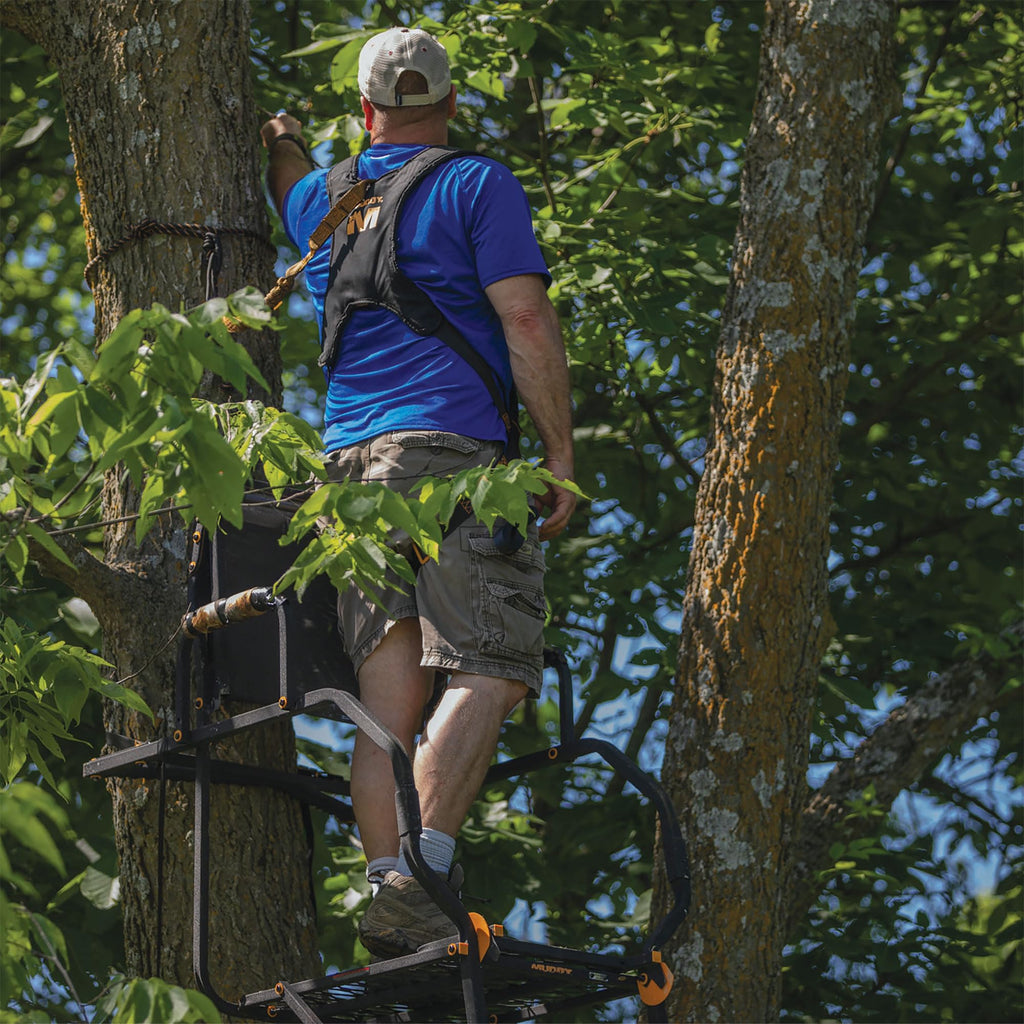 1 Person 21 Foot Climbing Tree Stand with Lumbar Seat J319