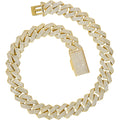 Miami Cuban Link Chain with 5A CZ 18K Gold Plated R149