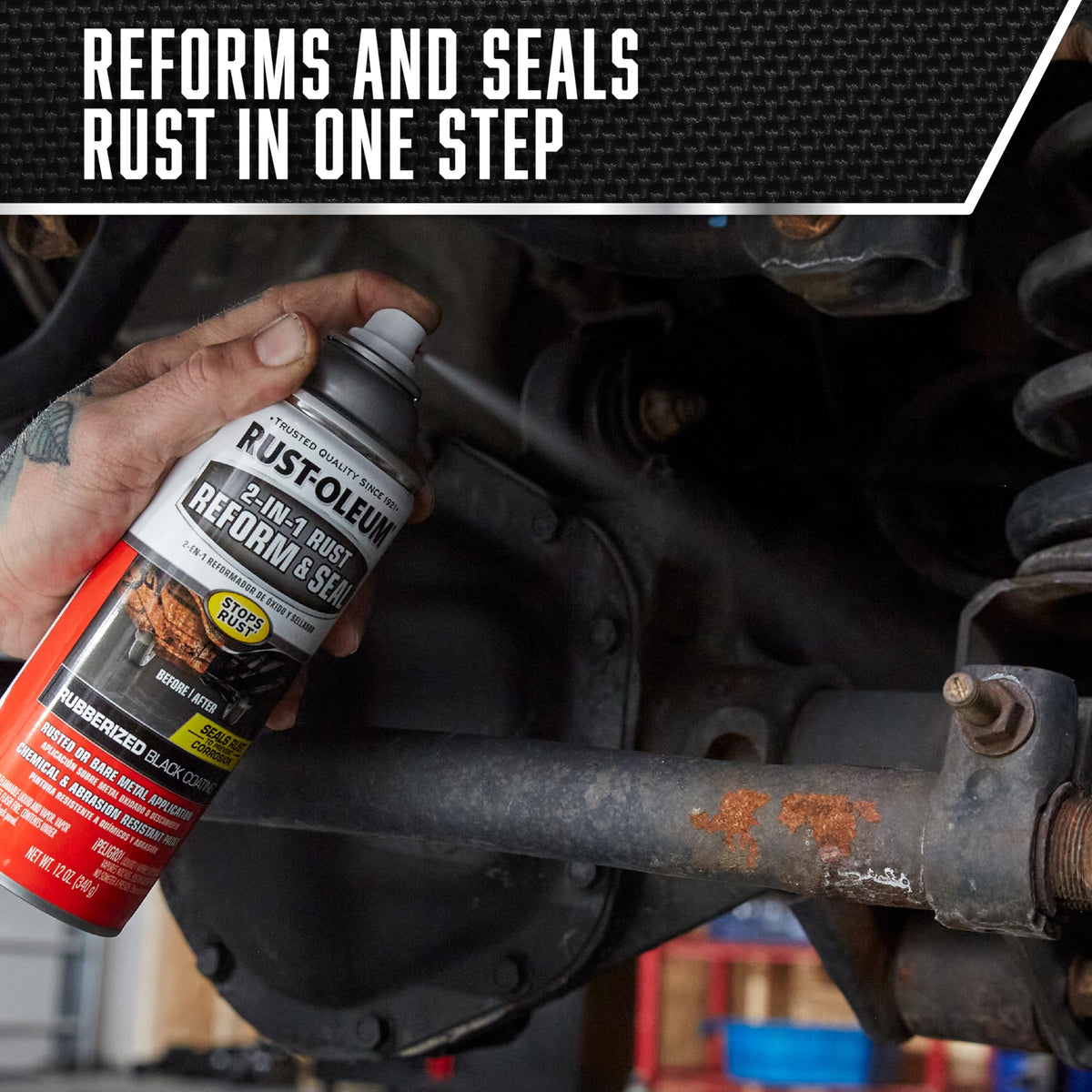 Black Rust Reform & Seal Coating Spray M517