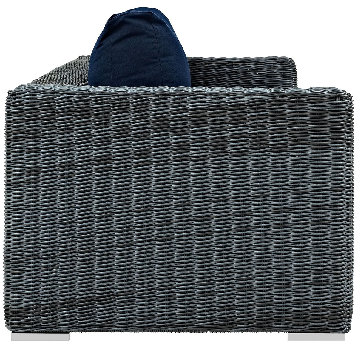 Wicker Rattan Outdoor Patio Sofa Q223695